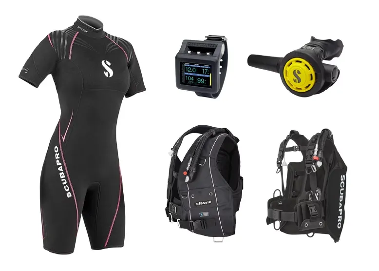Scubapro diving equipment